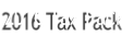 2016 Tax Pack
